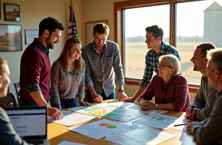 Estudiantes de Economía Agrícola Diseñan Futuro de Fairbury