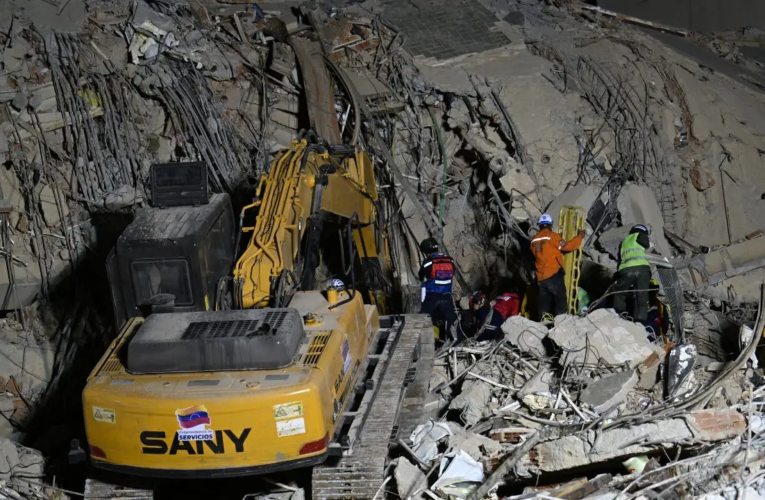 Sube a 589 el número de muertos por el terremoto de Venezuela y más de 50.000 desaparecidos