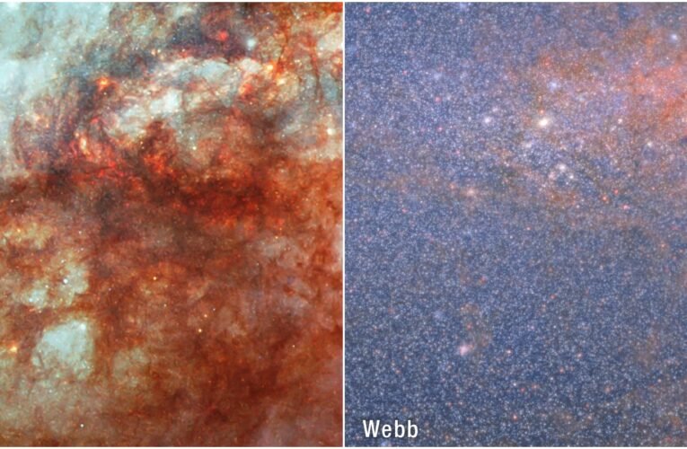 La NASA ha capturado 16,5 millones de estrellas en la Galaxia del Cigarro en una nueva imagen de 223 megapíxeles.