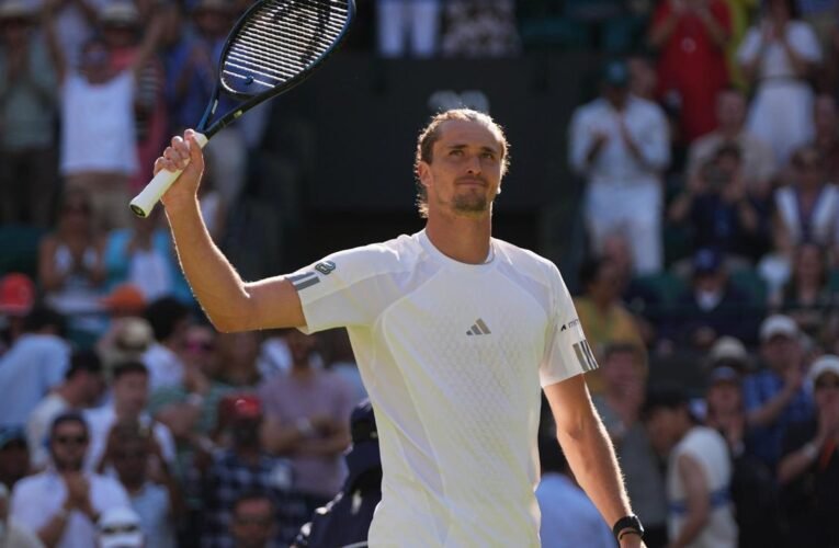 Alexander Zverev: Zverev sees a chance of Wimbledon success after reaching the third round