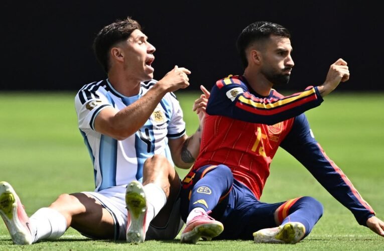 Spain against Argentina: The scanning didn’t take long