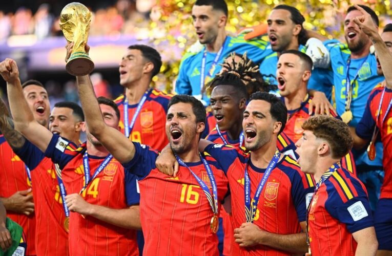 World Cup final: Trump’s trophy: Spain’s world champions make Messi cry